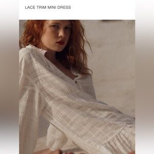 Zara Lace Trim Dress